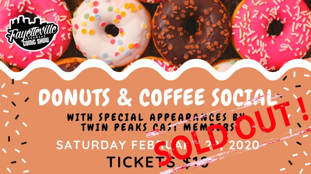 Fayetteville Comic Show 2020 - Donuts & Coffee Social