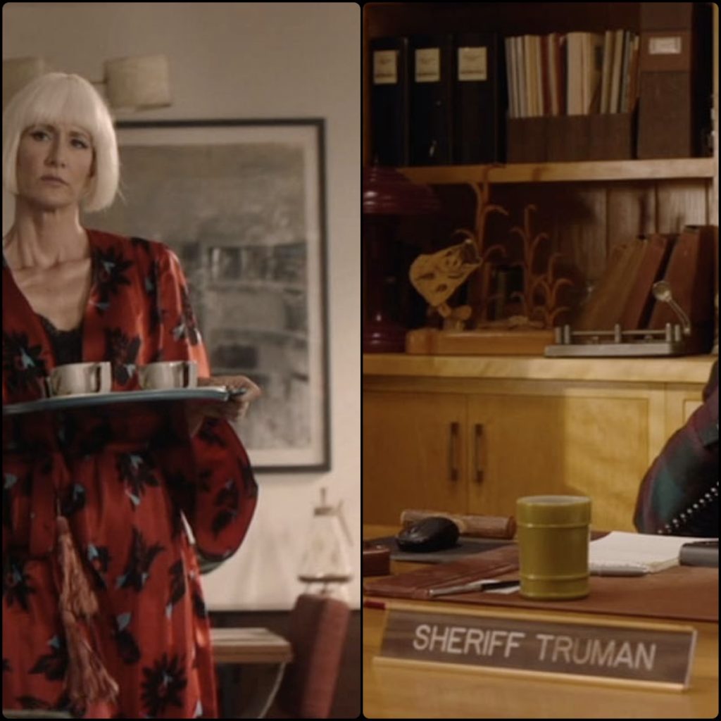 Diane Evans and Sheriff Truman's Desk