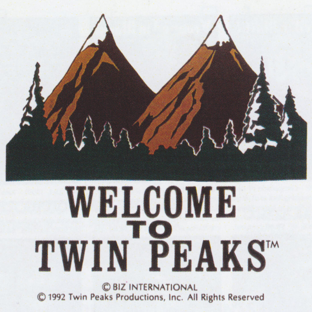 Welcome to Twin Peaks Sticker