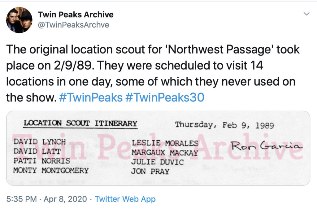 Twin Peaks Archive
