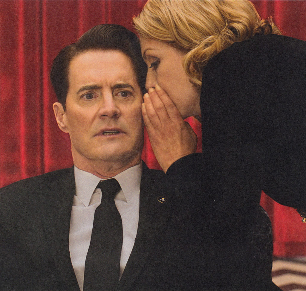 Laura Palmer Whispers to Agent Cooper