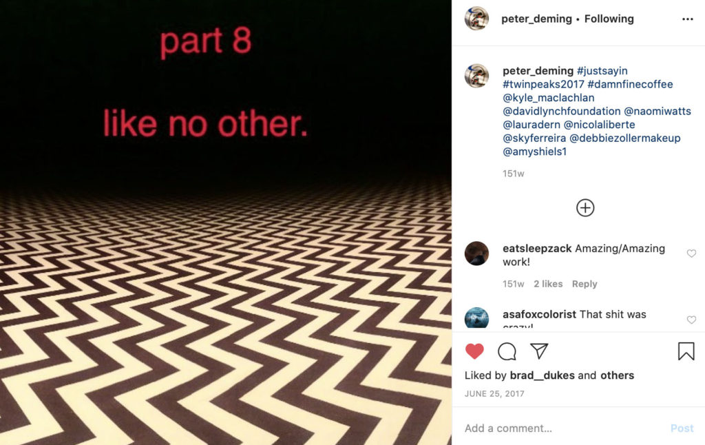 Peter Deming Instagram