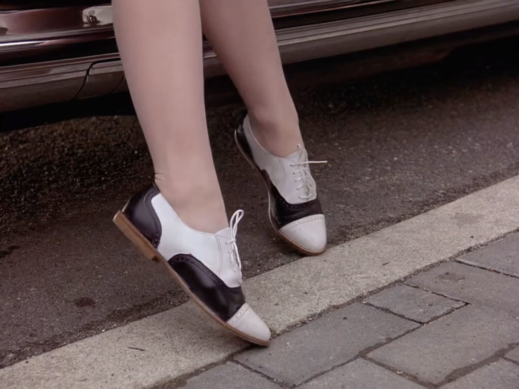 Audrey Horne's saddle shoes