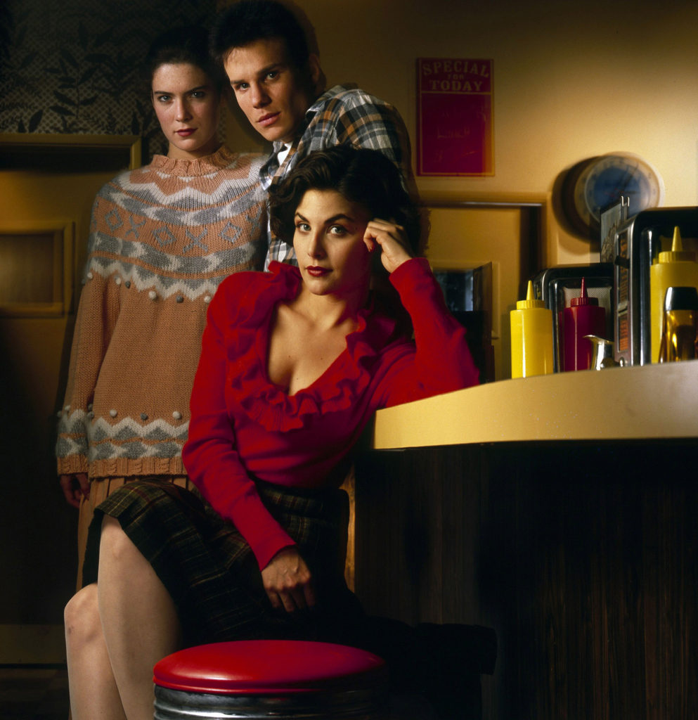 Donna, James and Audrey and the Double R Diner