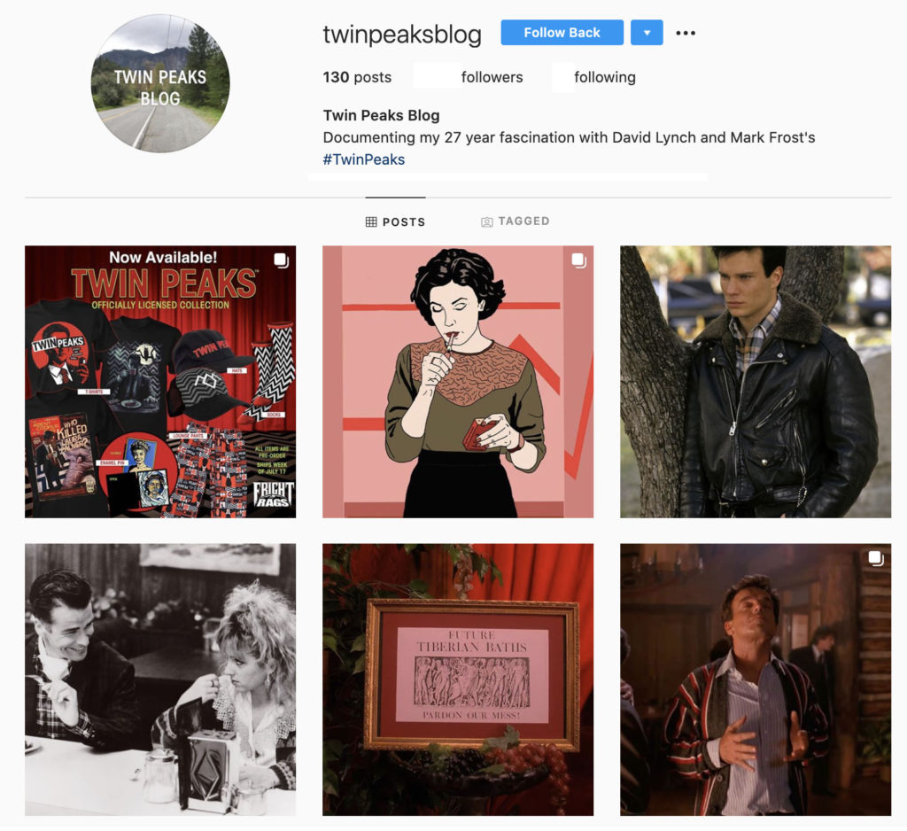 Instagram - Twin Peaks Blog