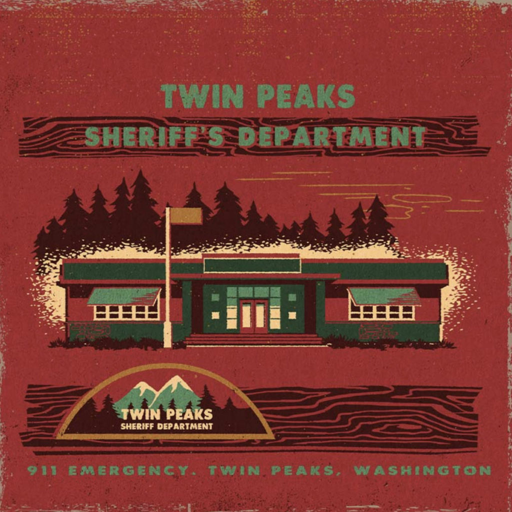 Twin Peaks X Society6 Collection - Twin Peaks Sheriff's Department