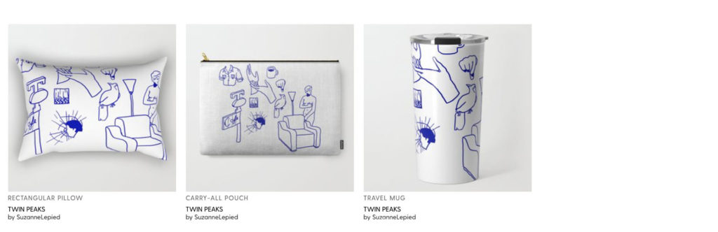 Twin Peaks X Society6 Collection