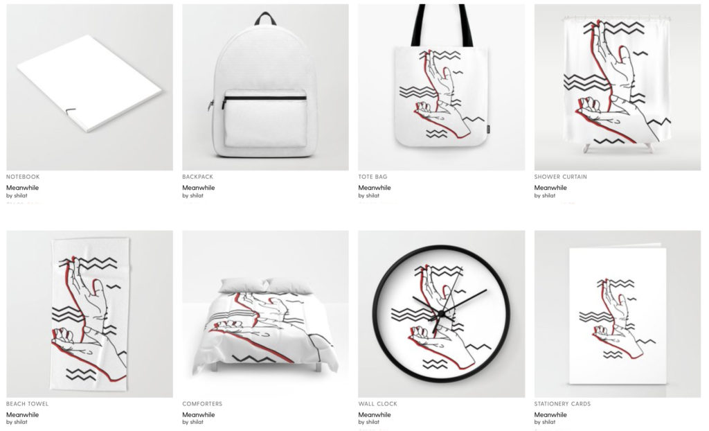 Products from Shilat on Society6
