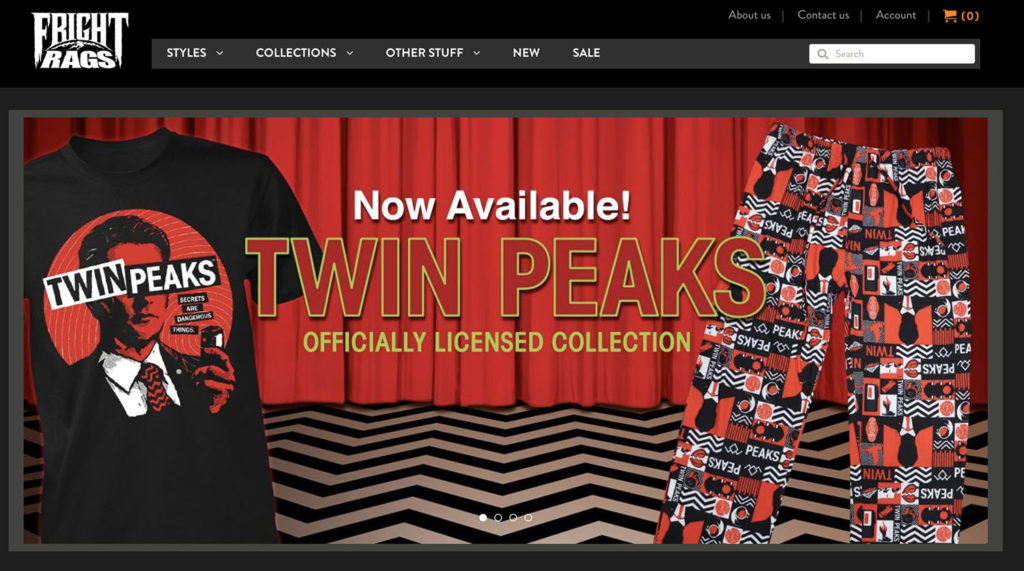 Fright-Rags - Twin Peaks Collection