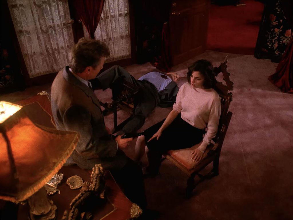 Jean Renault and Audrey Horne