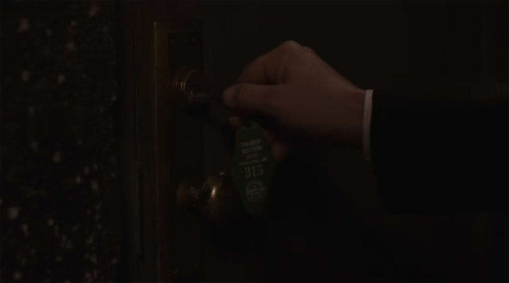 Cooper unlocks the door in Part 17
