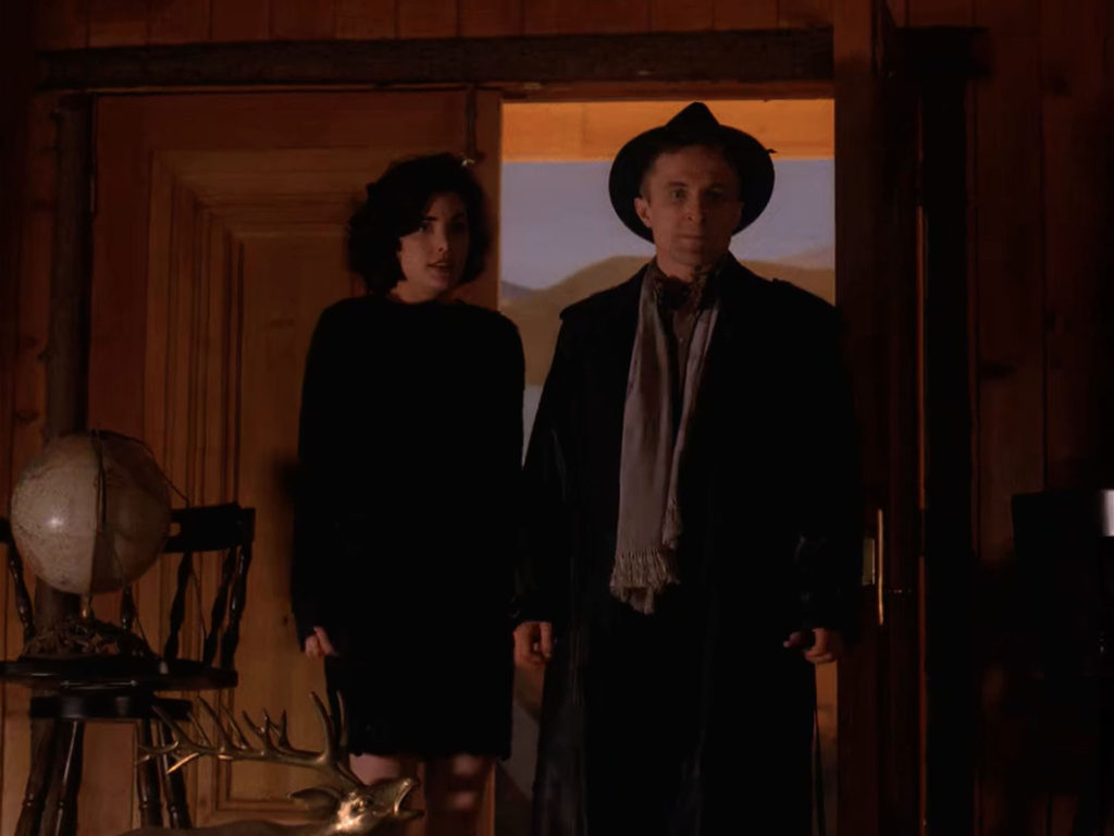 Audrey Horne and Jerry Horne
