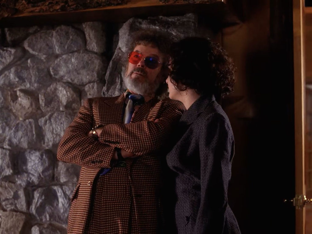 Audrey Horne and Dr. Jacoby