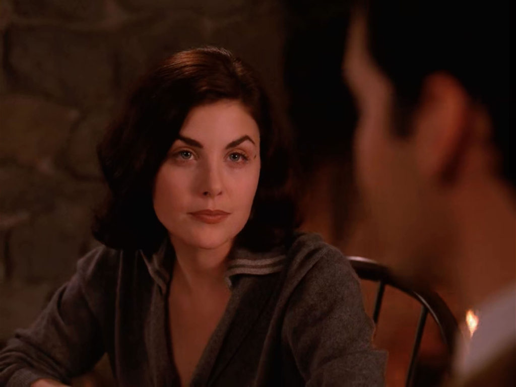 Audrey Horne at Dinner