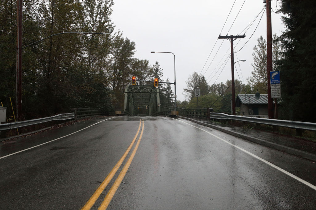 Meadowbrook bridge in Snoqualmie, Washington