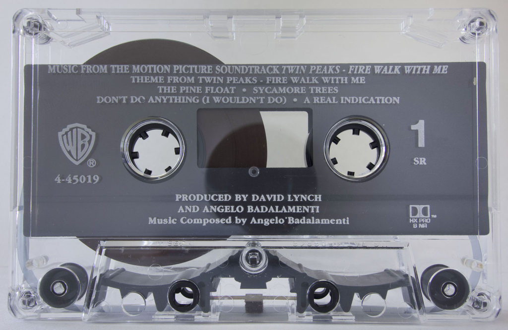 Twin Peaks Fire Walk With Me Soundtrack - Cassette Side 1