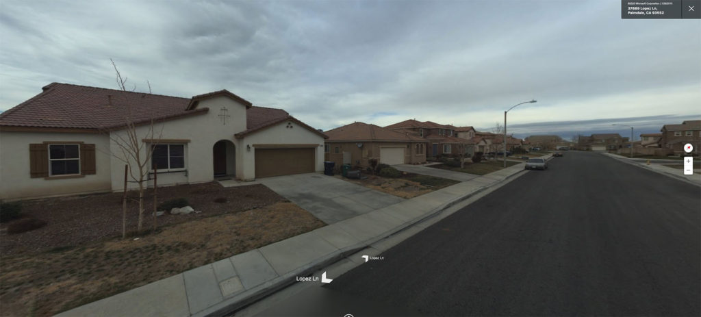 Bing Maps - Palmdale, California