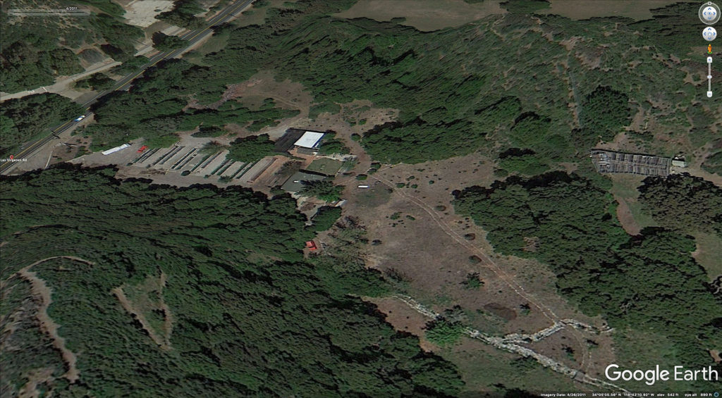 Google Earth - Location in 2011