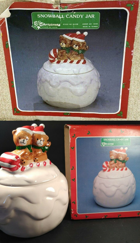 Christmas Around the World - Snowball Candy Jar Boxes