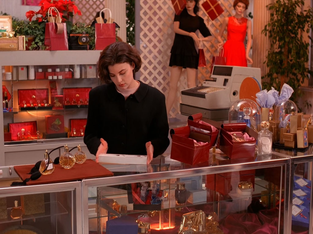 Audrey Horne at the Perfume Counter