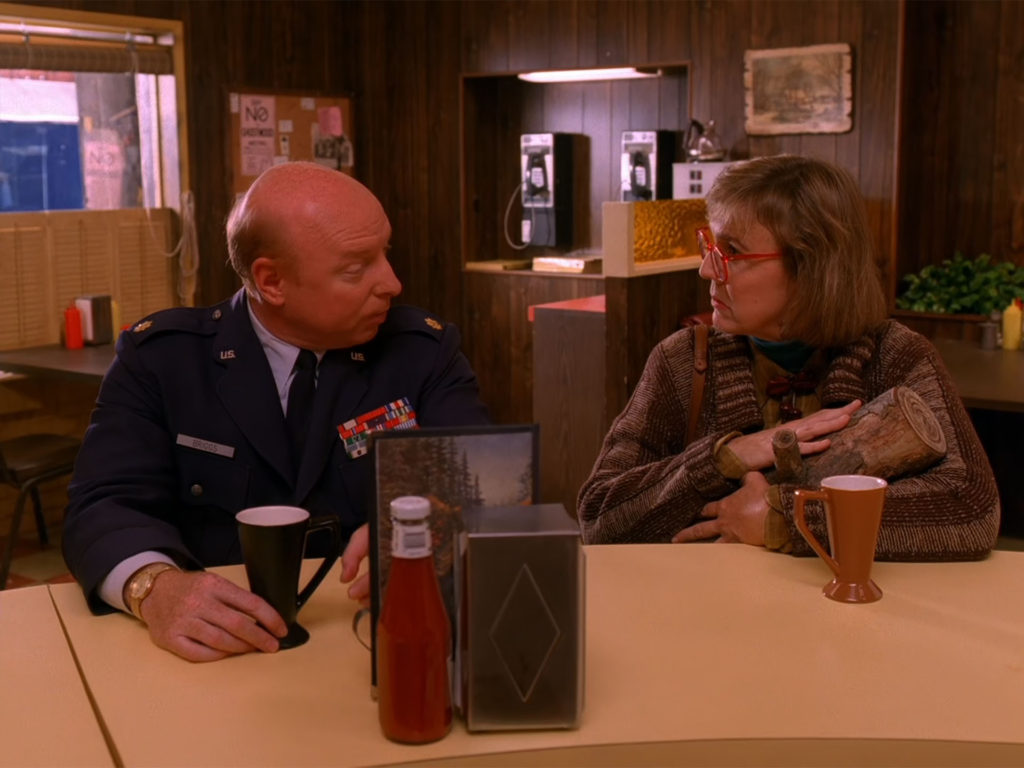 Major Briggs and The Log Lady