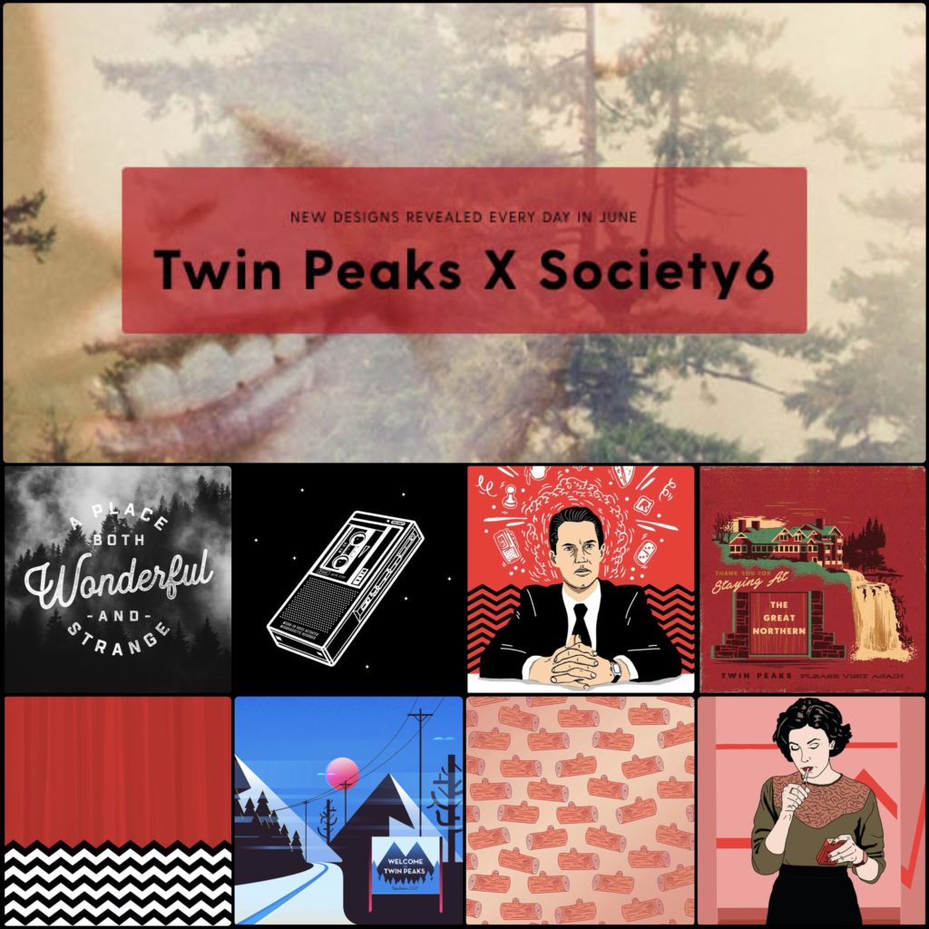 Twin Peaks X Society6 Artwork