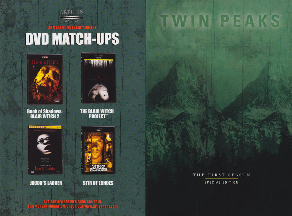 Front and Back of the Booklet 