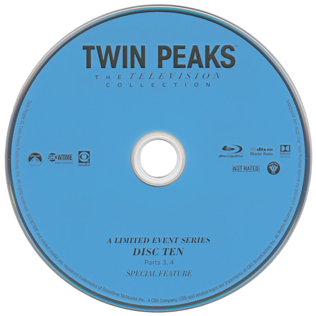 Twin Peaks - The Television Collection - Disc Ten