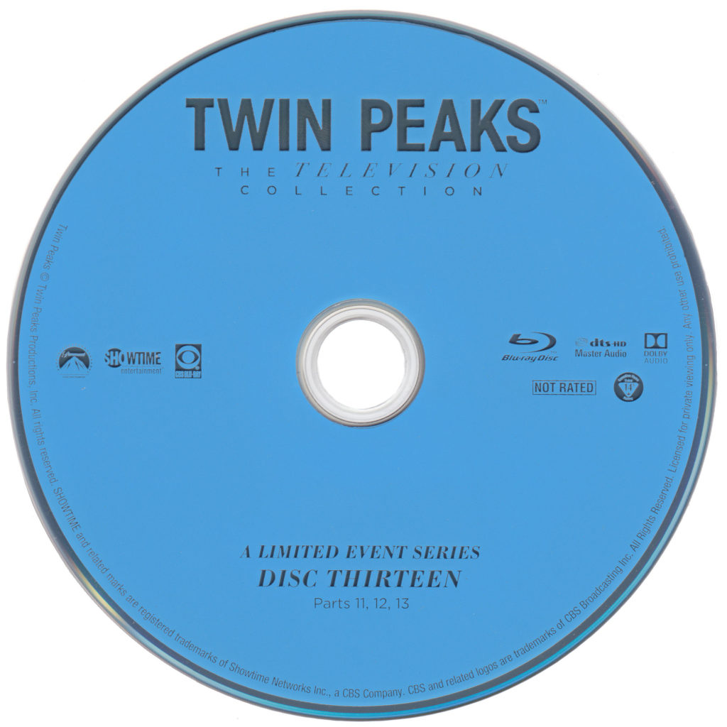 Twin Peaks - The Television Collection - Disc Thirteen