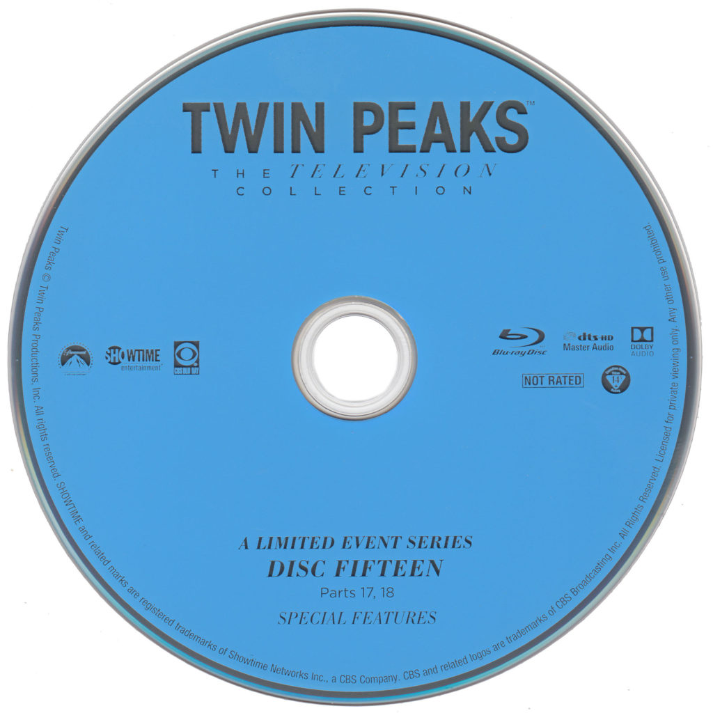 Twin Peaks - The Television Collection - Disc Fifteen