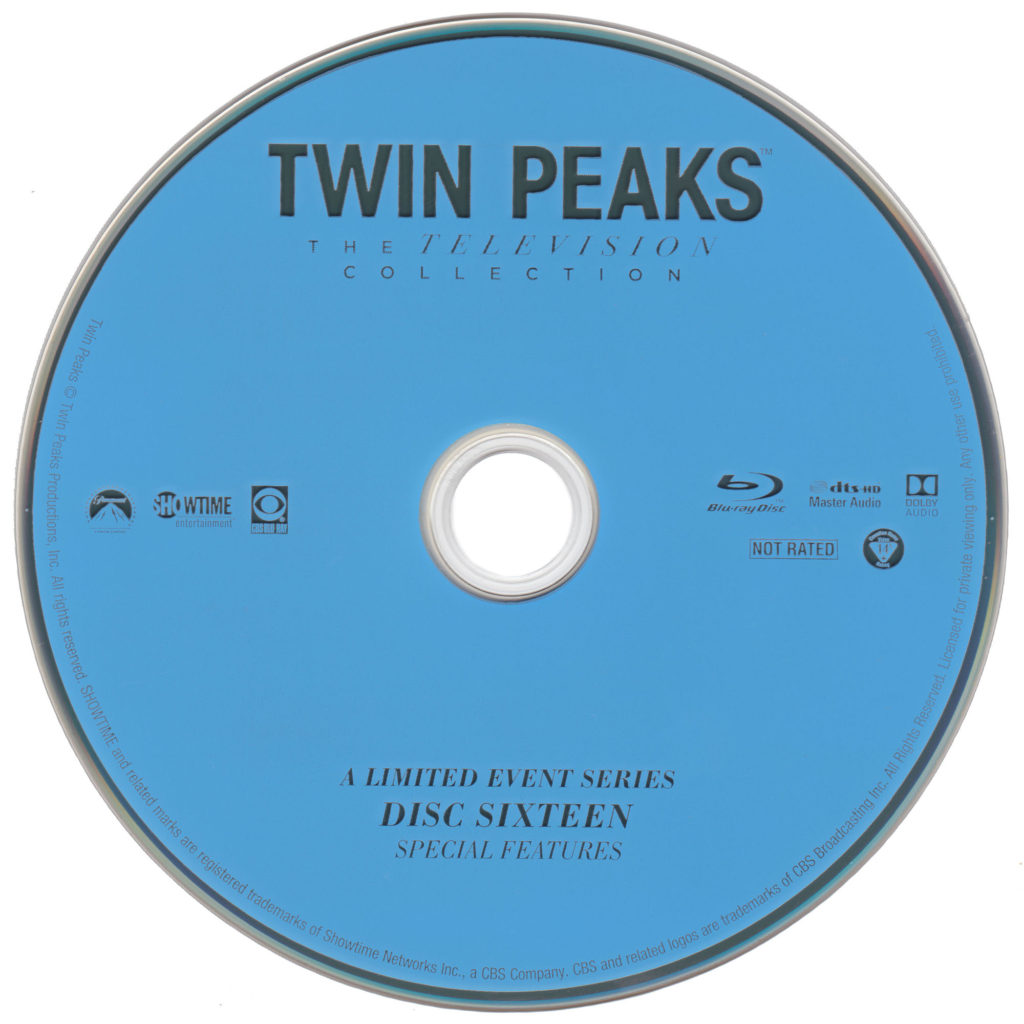 Twin Peaks - The Television Collection - Disc Sixteen