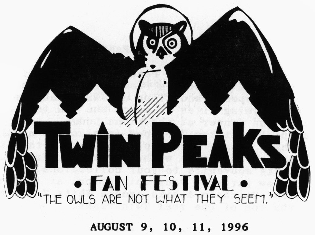 1996 Twin Peaks Fan Fest Logo