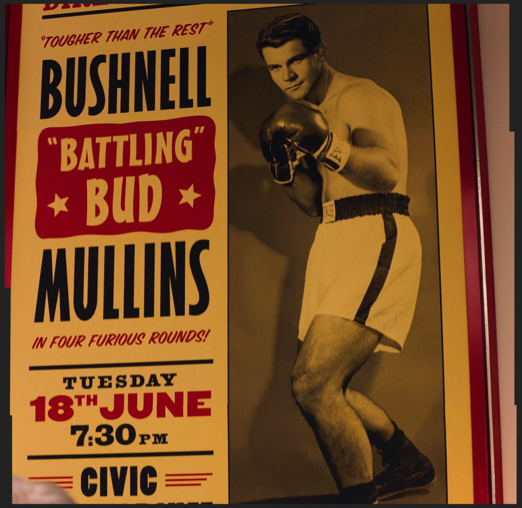 Twin Peaks Prop - Bushnell "Battling Bud" Mullins Poster