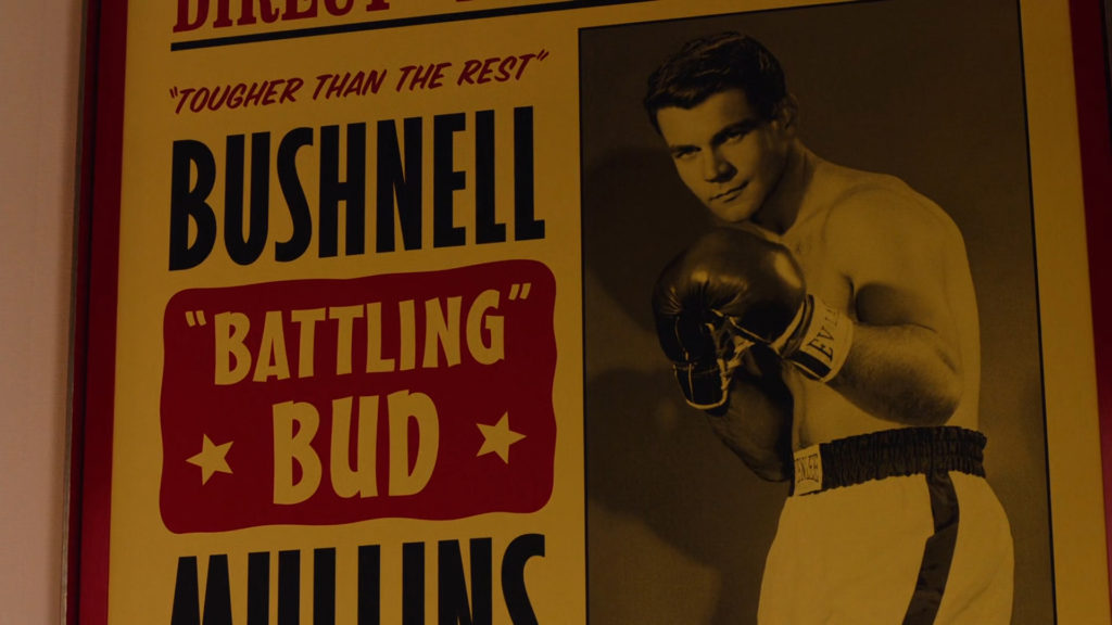 Twin Peaks Prop - Bushnell "Battling Bud" Mullins Poster