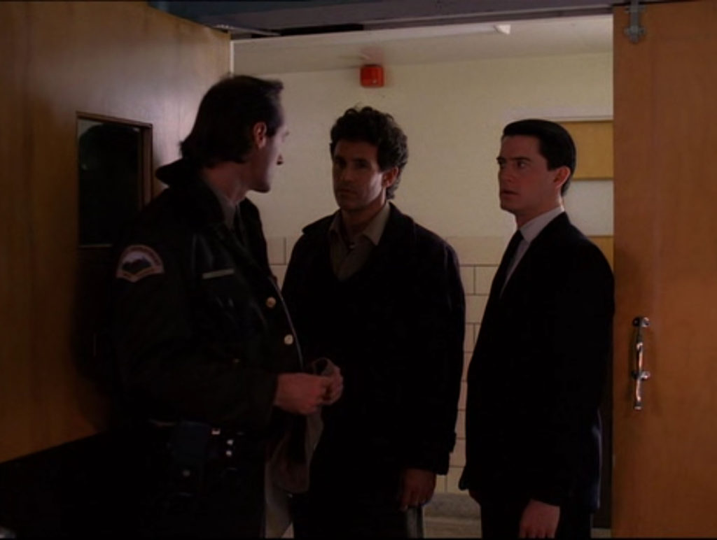 Deputy Andy, Sheriff Truman and Agent Cooper