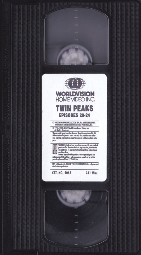 VHS Cassette - Episodes 20-24