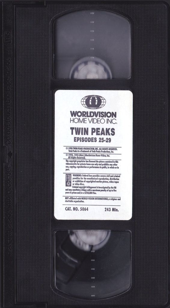 VHS Cassette - Episodes 25-29