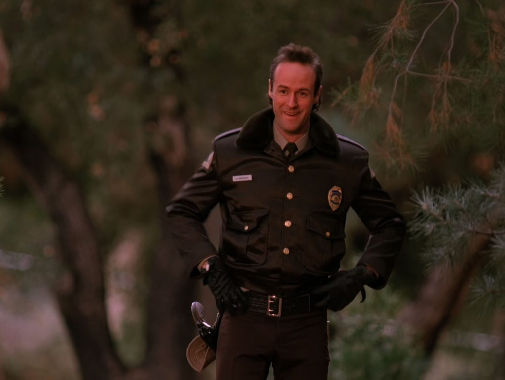 Costuming Peaks - Deputy Andy Brennan in Episode 1002