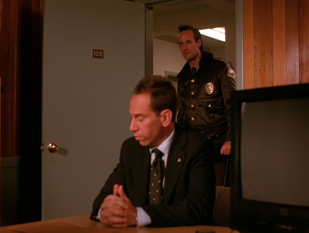 Twin Peaks Sheriff's Department - Andy and Agent Rosenfield