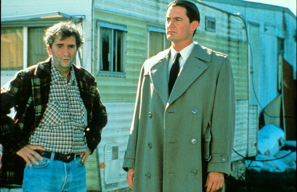Carl Rodd and Agent Dale Cooper at the Fat Trout Trailer Park