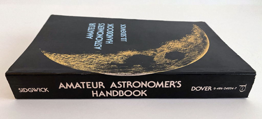 Amateur Astronomer's Handbook spine