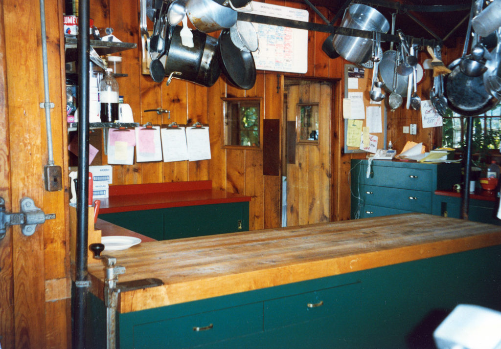 Kiana Lodge Kitchen in August 1996