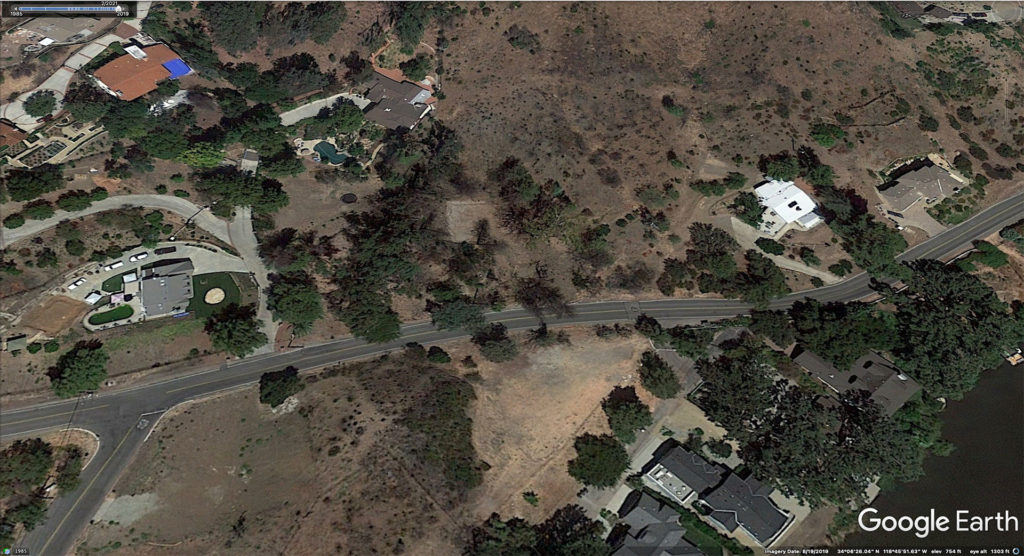 Google Earth - Lake Vista Drive - February 2021