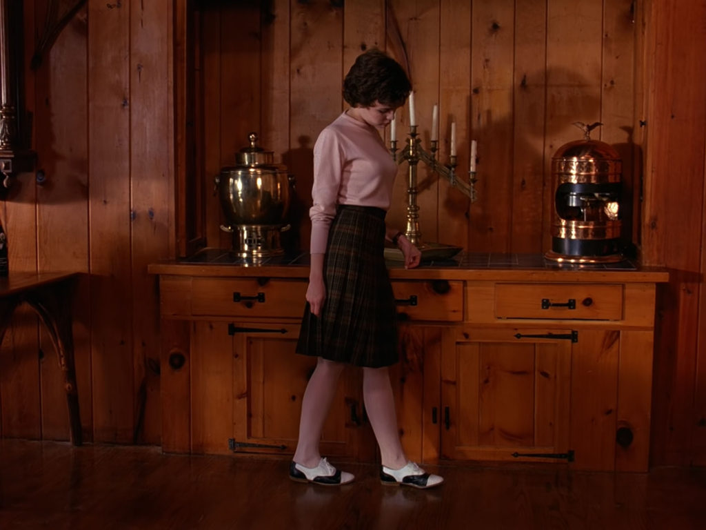 Audrey Horne in the Dining Room