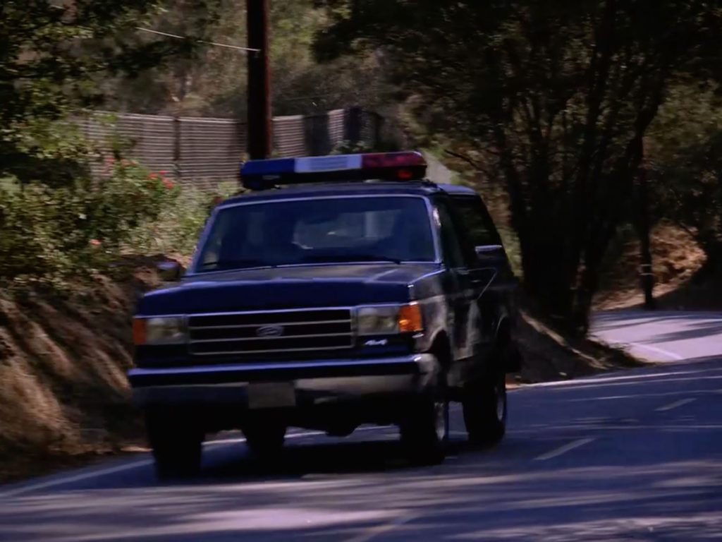 Twin Peaks Sheriff's Department Ford Bronco