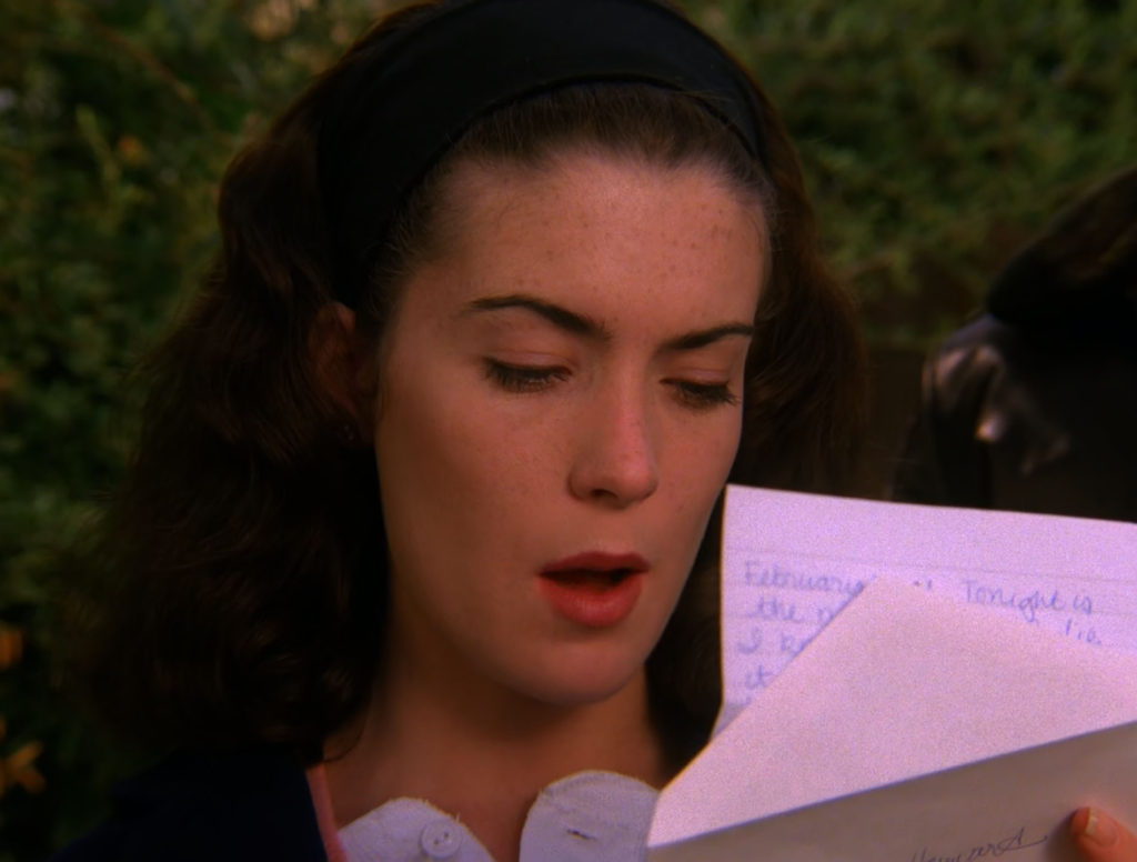 Donna Hayward reading Laura's Diary