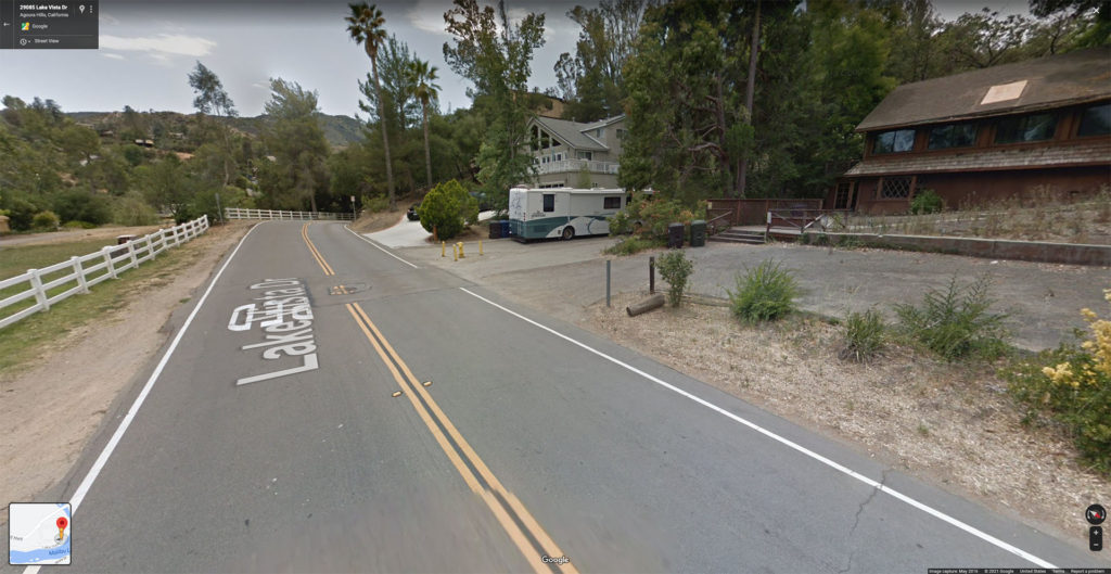 Google Maps - Lake Vista Drive