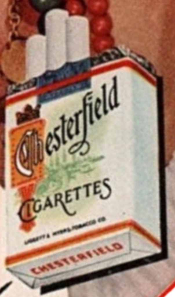 Chesterfield Cigarettes Advertisement