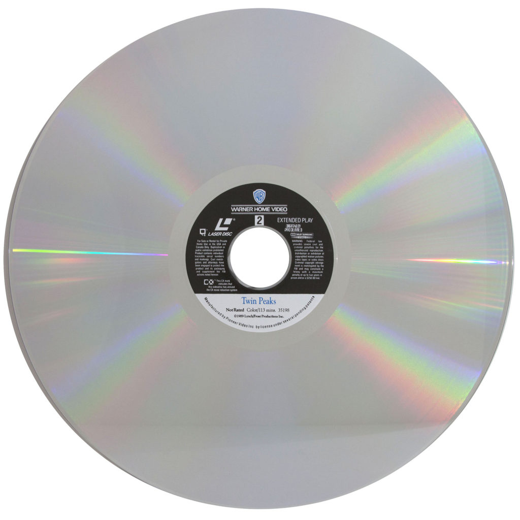 Twin Peaks Pilot Episode Laserdisc