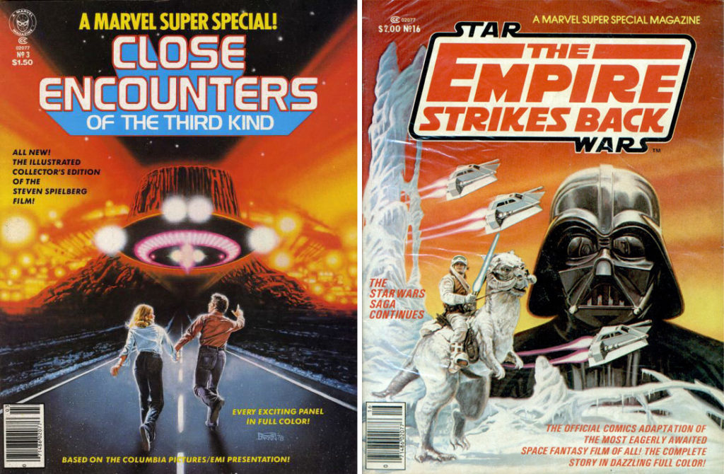 Close Encounters and Empire Strikes Back